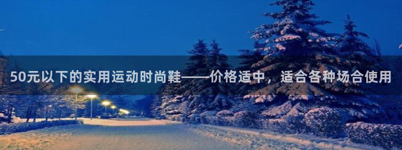 关键词：50元以下的实用运动时尚鞋——价格适中，适合各种场合使用